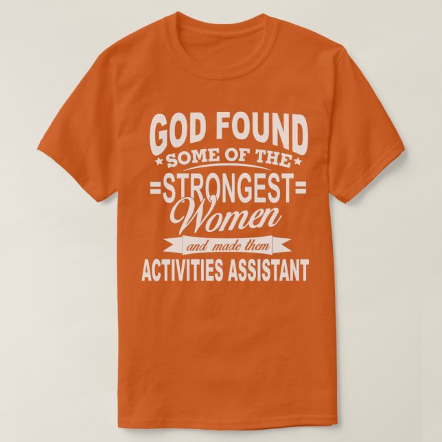 T-SHIRT ACTIVITÉS AIDANT DIEU FOUD (Design devant)