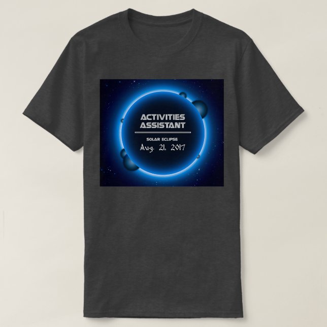 T-SHIRT ACTIVITÉS ASSISTANT 3 (Design devant)