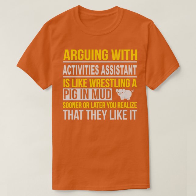 T-SHIRT ACTIVITÉS SOUTIEN ARGUE AVEC LA CONCEPTION DE NICE (Design devant)