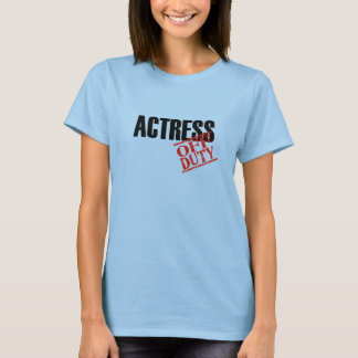 T-shirt Actrice