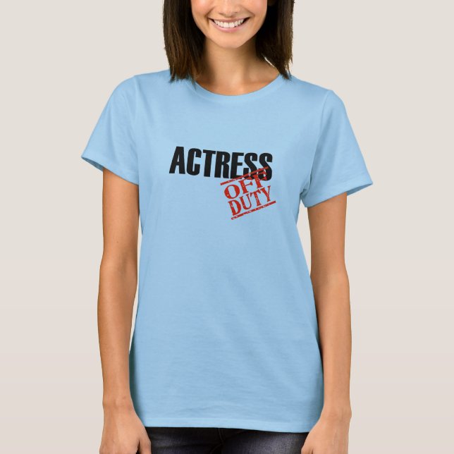 T-shirt Actrice (Devant)