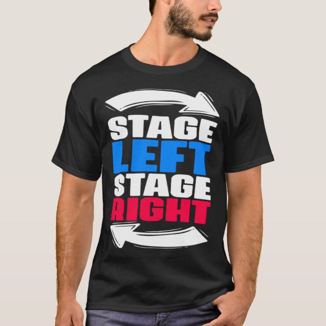 T-shirt Actrice comédienne comédienne dramatique de Broadw (Devant)