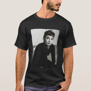 T-shirt Actrice de Diamants sur canapé Audrey Hepburn 1954