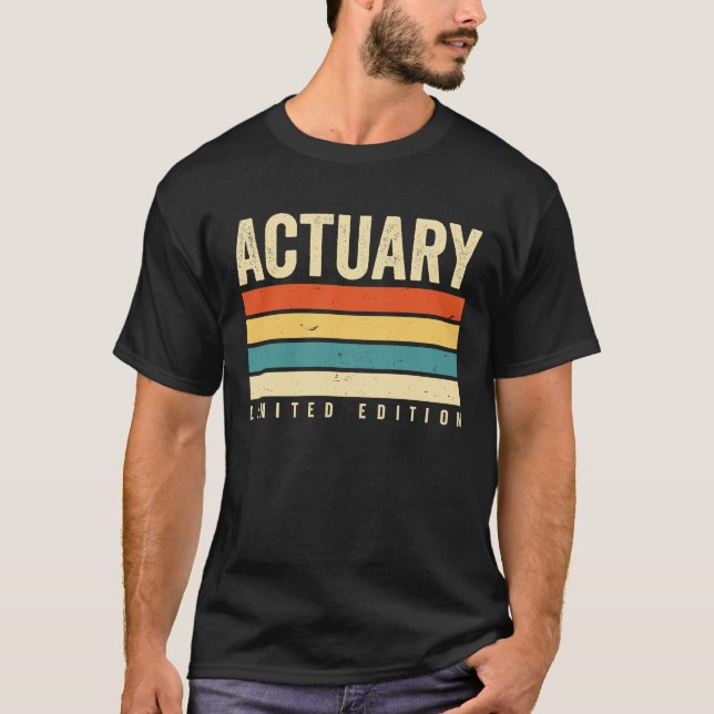 T-shirt Actuaire Edition limitée (Devant)