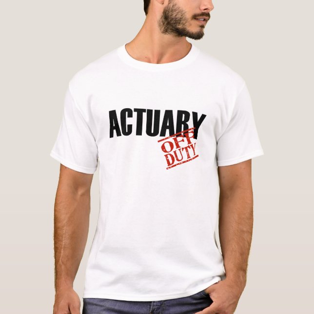 T-SHIRT ACTUAIRE QUI N'EST PAS DE SERVICE (Devant)