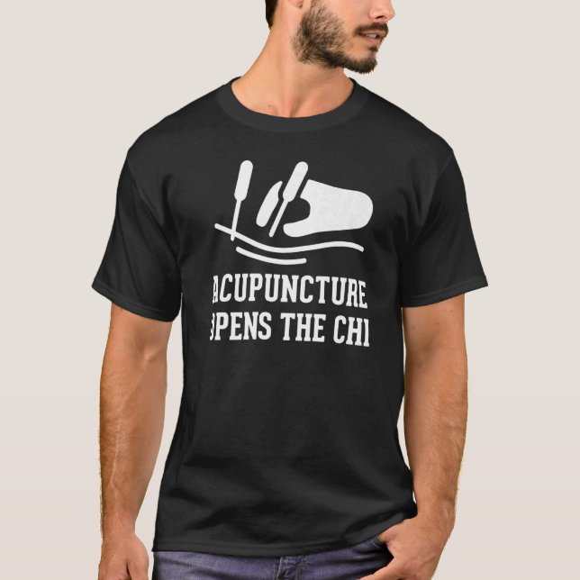T-shirt Acupuncture Chakra Major Chakra Points Ancien Moi (Devant)