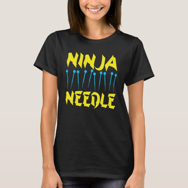 T-shirt Acupuncture Ninja Acupuncturiste Acupuncture (Devant)