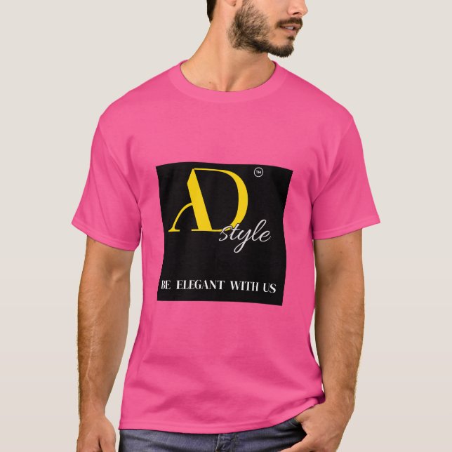 T-shirt AD Style – Be Elegant With Us | Fashion Statement  (Devant)