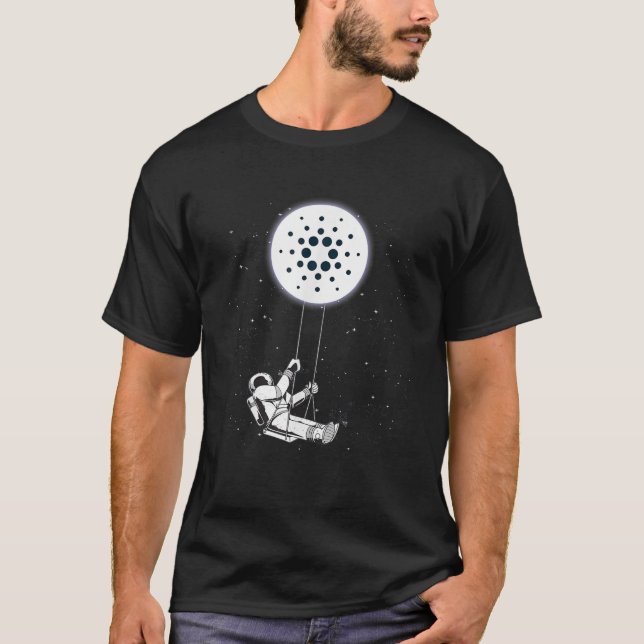 T-shirt Ada Coin Token Cardano Crypto Devise Tenue À La (Devant)