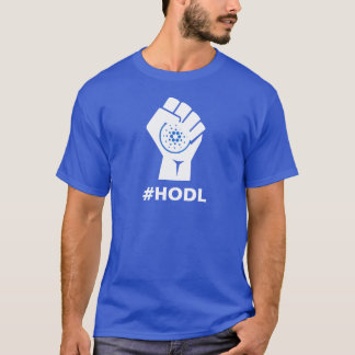 T-shirt ADA de HODL Cardano : Blanc