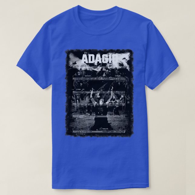 T-shirt Adagio pour cordes Barber (Design devant)