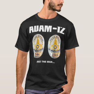 T-shirt Adam-12 Police Homme Os Angeles Police 744 Od Ang