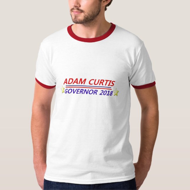 T-shirt Adam Curtis pour le gouverneur (Devant)