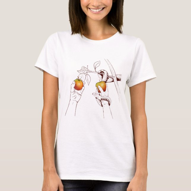 T-shirt Adam et Eve Picking (Devant)