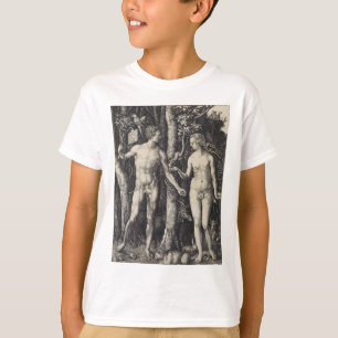 T-shirt Adam et gravure d'Ève par Albrecht Durer