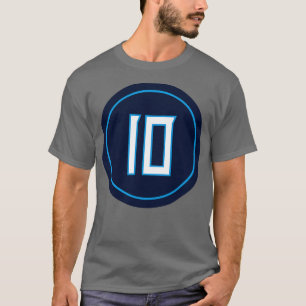 T-shirt Adam Humphries Numéro 10 Jersey Tennessee Titans I