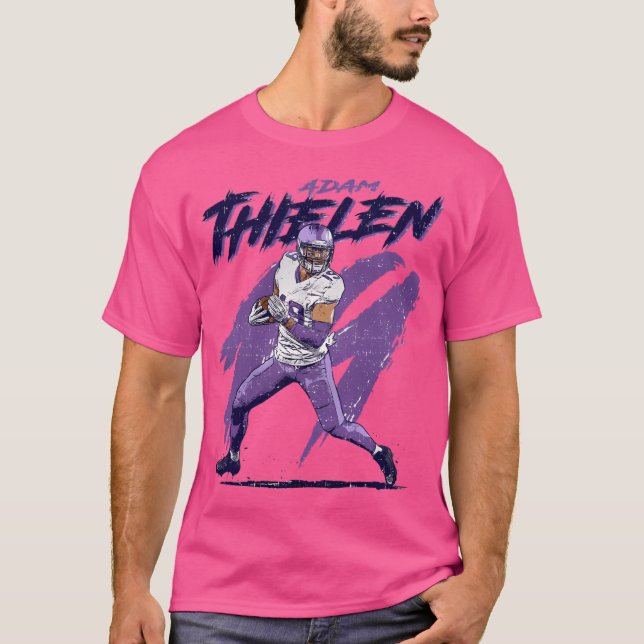 T-shirt Adam Thielen Minnesota Rough (Devant)