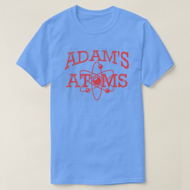 T-shirt Adams Atoms en détresse (Design devant)