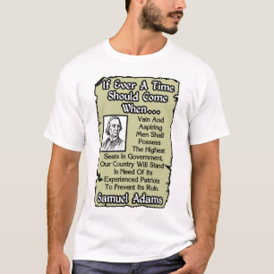 T-shirt Adams : Patriotes expérimentés