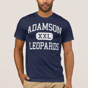 T-shirt Adamson - léopards - lycée - Dallas le Texas