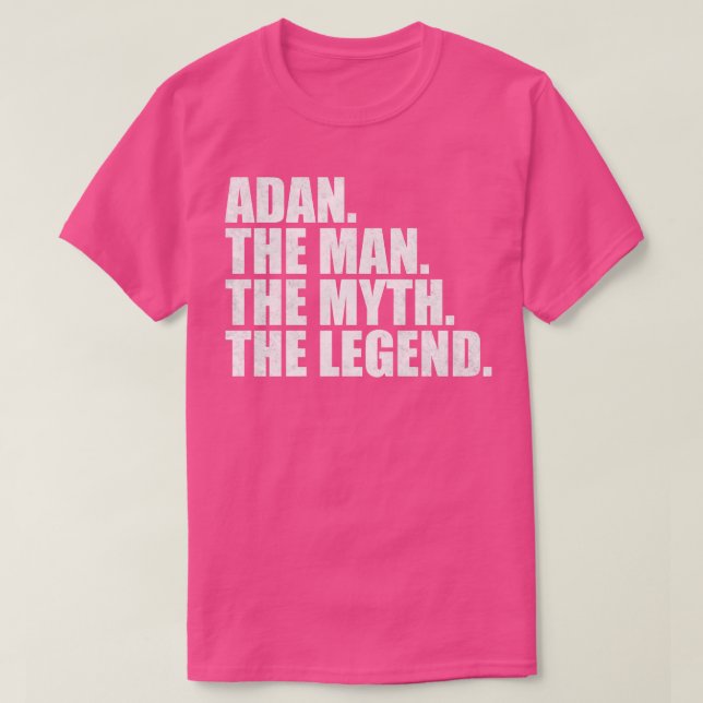 T-shirt AdanAdan Nom Adan prénom (Design devant)