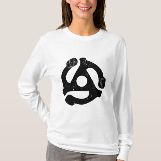 T-shirt Adaptateur d'enregistrement 45 vintage Cadeau 60s 