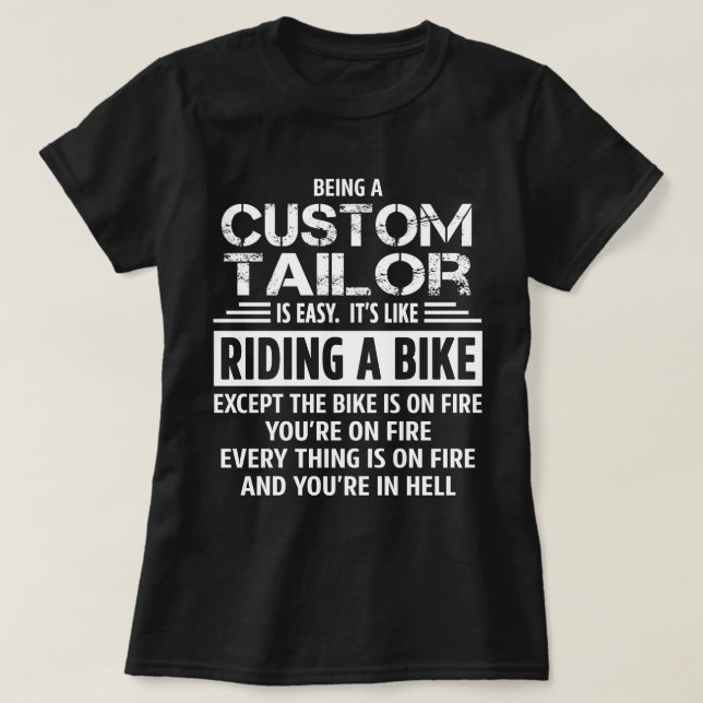 T-shirt Adaptateur personnalisé (Design devant)