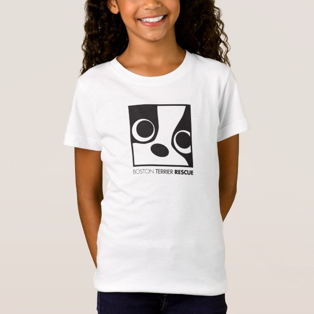 T-shirt adapté bilatéral de filles (Devant)