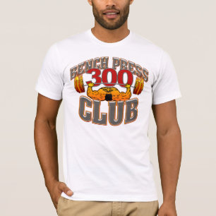 T-shirt adapté par banc à presse de 300 clubs