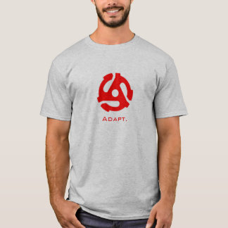 T-shirt Adaptez la pièce en t - rouge