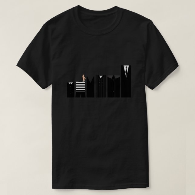 T-shirt Addams Family - Simplistic Essential T-Shirt.png (Design devant)