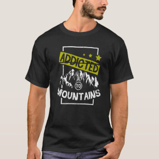 T-shirt Addicé à la randonnée des montagnes