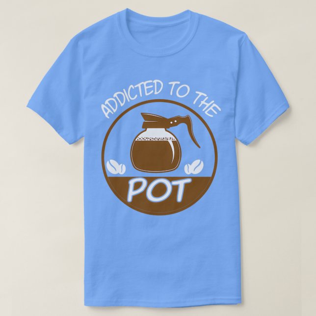 T-shirt Addicé Au Pot Barista (Design devant)