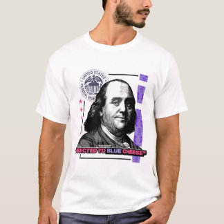 T-shirt Addicé aux amateurs de fromage bleu Tee