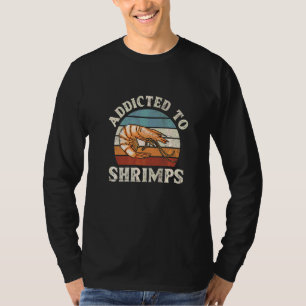 T-shirt Addicé Aux Crevettes Pour Un Ventilateur De Crevet