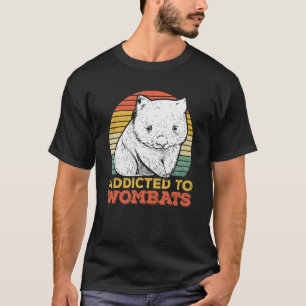 T-shirt Addicé Aux Wombats Pour Un Wombat