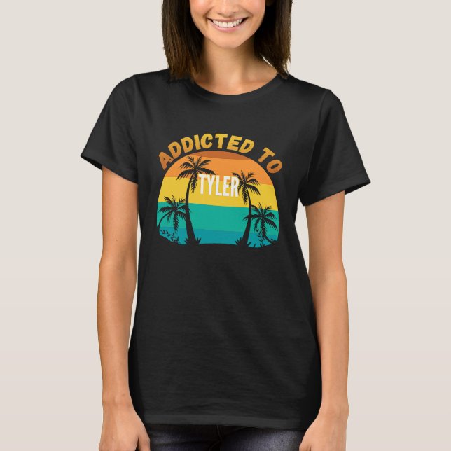 T-shirt Addicité à Tyler de Tyler (Devant)