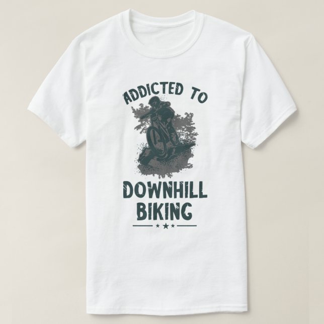 T-shirt Addicité VTT VTT Vélo VTT Vélo VTT (Design devant)