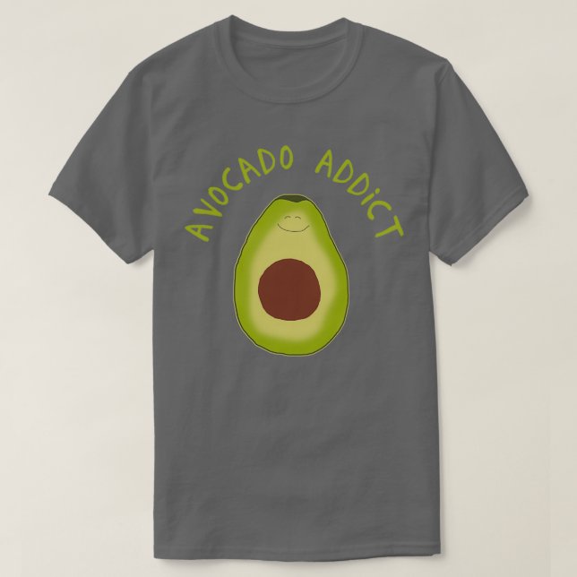 T-shirt Addict 1 d'Avocado (Design devant)