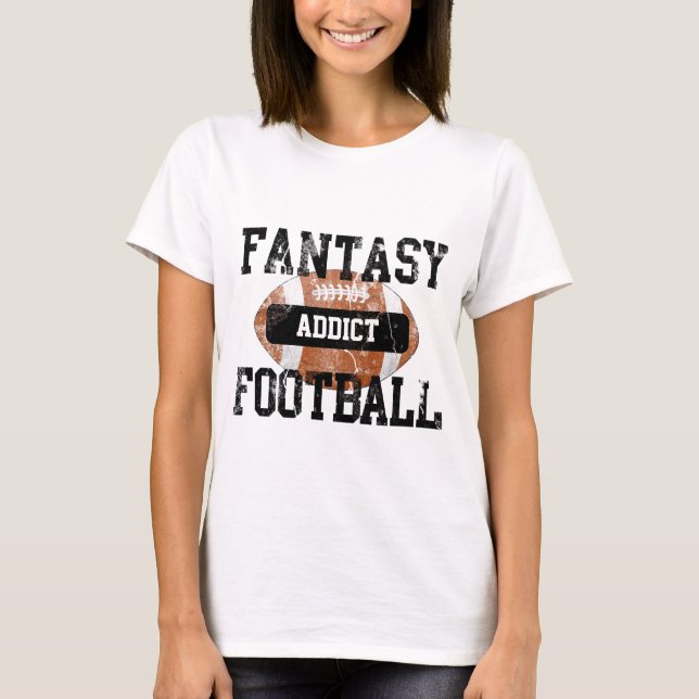 T-shirt Addict au football d'Imaginaire (Devant)