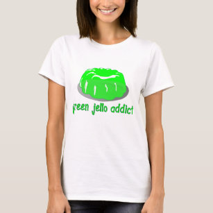 T-shirt Addict au Jello vert