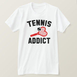 T-shirt Addict au tennis