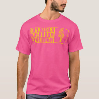 T-shirt Addict aux champignons Morel Chasse aux champignon