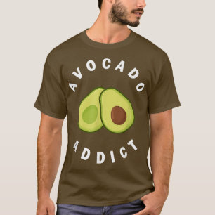 T-shirt Addict Avocado Saint Guacamole Lover World Vegan V