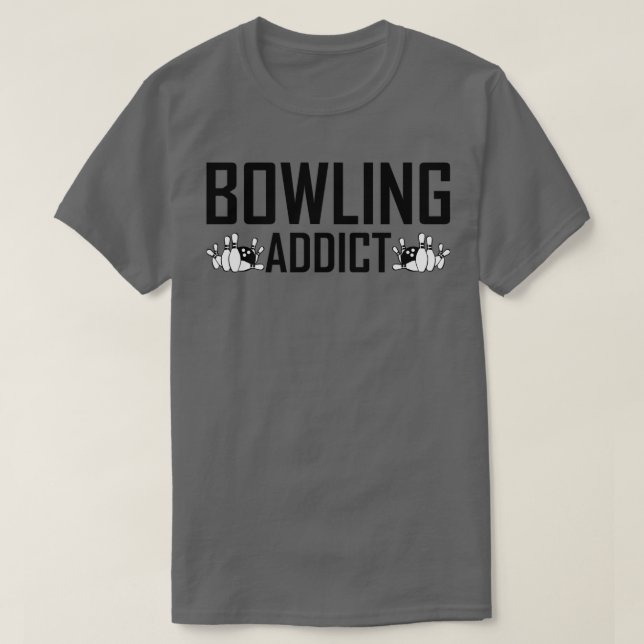 T-shirt Addict de Bowling 2 (Design devant)