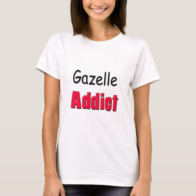 T-shirt Addict de Gazelle (Devant)