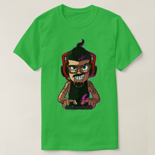 T-shirt Addict Jeux (Design devant)