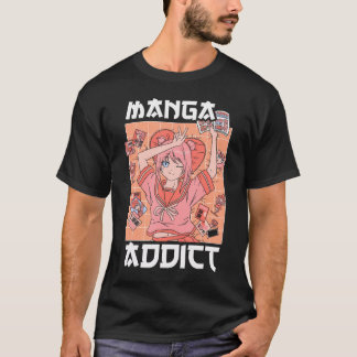 T-shirt Addict manga japonais Anime Lover Japon Kawaii Ota