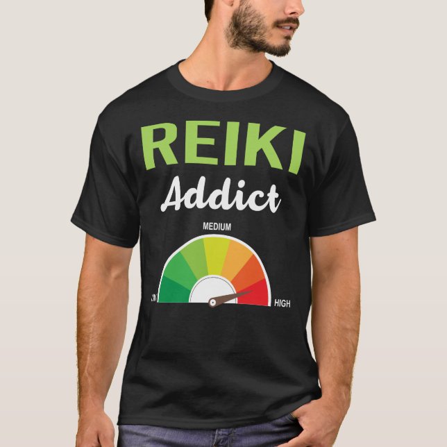 T-shirt Addiction Reiki (Devant)