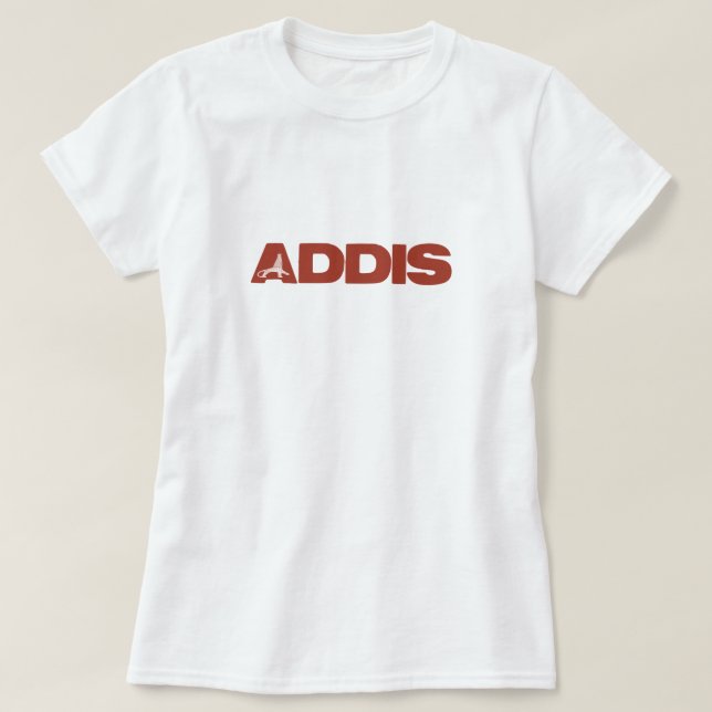 T-shirt Addis-Abeba (Design devant)